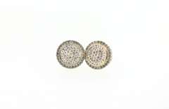 Trendy +2ctw Diamond 14kt Earrings