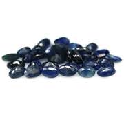Heated! 11.20ct Royal blue Sapphire set from Madagascar