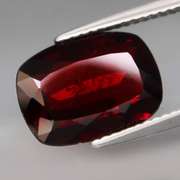 Rich black cherry 5.73ct Spessartite Garnet