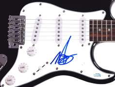 Mark Hoppus Blink 182 Autographed Signed Guitar with exact video proof ACOA