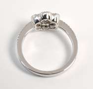 Appealing Diamond Ring in 14K WG