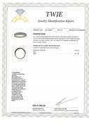 Elegant Yellow Gold Channel Diamond Band