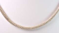 Fancy Rope Chain Necklace in Sterling Silver