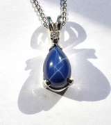 Linde Blue Star Sapphire Pendant
