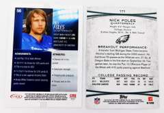 2 Nick Foles 2012 Rookie Football Cards