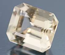Striking 6.86ct high fire champagne Beryl