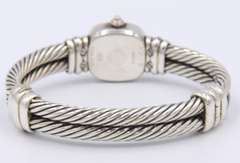Vinatge David Yurman Diamond Bangle Watch