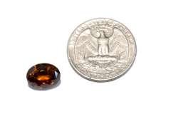 Vibrant Natural Nutmeg Zircon - 6.65 cts.