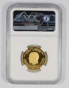 PF69UCAM 1982 Chi Tunisia 75 Dinars Gold Coin Year Of The Child - NGC
