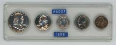 Superb Gem 5-pc 1955 US Proof Set in custom holder