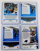 4 Christian McCaffrey Panini Football Cards