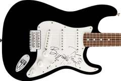 Green Day Autographed Facsimile Signed Guitar