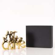 Art Is Not a Crime (Gold)