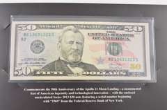2013 $50 Federal Reserve Note 2019 Apollo 11 50th Anniv. Currency Set