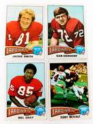 4 - 1975 Cardinal Football Greats by Topps