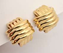 Lovely 14k Fancy X Earrings