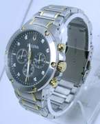 Bulova Diamond Accented Chronograph. Pre-Owned.