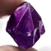 Large 24.57ct untreated uncut Amethyst