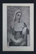 PABLO PICASSO PORTRAIT OF SEATED WOMAN