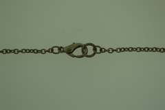 Sterling Turquoise Large Fish Pendant With Chain