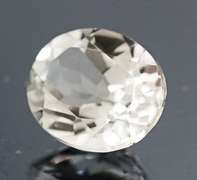 Excellent 5.96ct diamond white Topaz