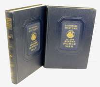 1944 Pictorial History of the 2nd World War, 2 Volumes