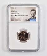 PF69 RD 1958 Lincoln Wheat Cent - Graded NGC