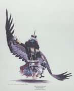 Richard Gorman Framed Print Richard Gorman Hopi Eagle Dance