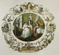 Vintage The Hairstylist Lithograph