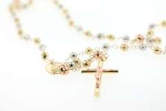 Italian Grand 14kt gold Traditional Rosery