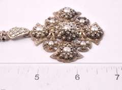 Incredible Vintage Irish Cross Pendant in Sterling Silver
