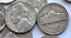 40 Unsearched Silver War Nickels