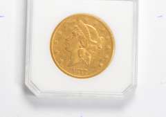 1877-CC $20 Liberty Head Gold Double Eagle