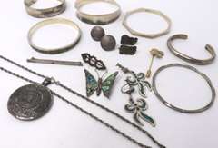 Vintage Sterling Silver Lot of Jewelry