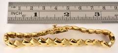 Beautiful Contemporary Vermeil Braceletq