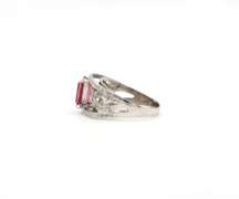 2.80ctw Pink Tourmaline and Diamond Ring in 18K