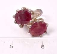 Mesmerizing 16.93CTW Ruby Ring in Sterling Silver