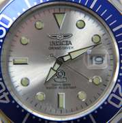 Invicta Silver Dial Automatic, Pre-Owned.