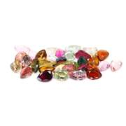 Fancy color! Untreated! 8.27ct vibrant Tourmaline set