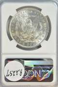 Much better near Gem BU 1896 Morgan Silver Dollar. NGC MS64