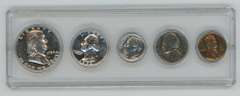 Nice 1954 5-piece US Proof Set in custom holder