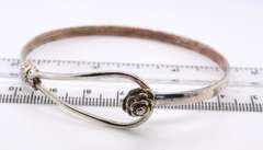 Vintage Sterling Silver Bangle Bracelet