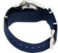 Seiko Blue Dial Nylon Strap Automatic, New In Box.