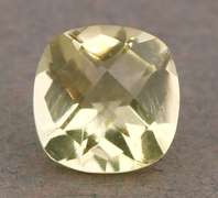 Exciting 3.71ct 10x10mm checker top Citrine