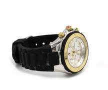 Michele Tahitian Jelly Bean Black Chronograph 40mm Watch