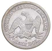 1845-O Seated Liberty Half Dollar