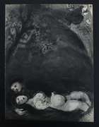 MARC CHAGALL COUPLE 1963