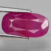 Stunning violet red 1.94ct unheated Ruby