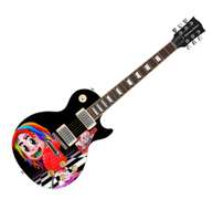 Tekashi69 Autographed Signed Custom Photo Graphics Guitar ACOA