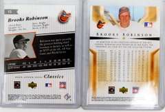 2 Brooks Robinson Baseball Cards by Upper Deck